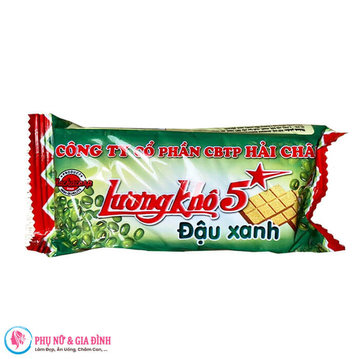 Lương khô hải châu đậu xanh 65g bao nhiêu calo