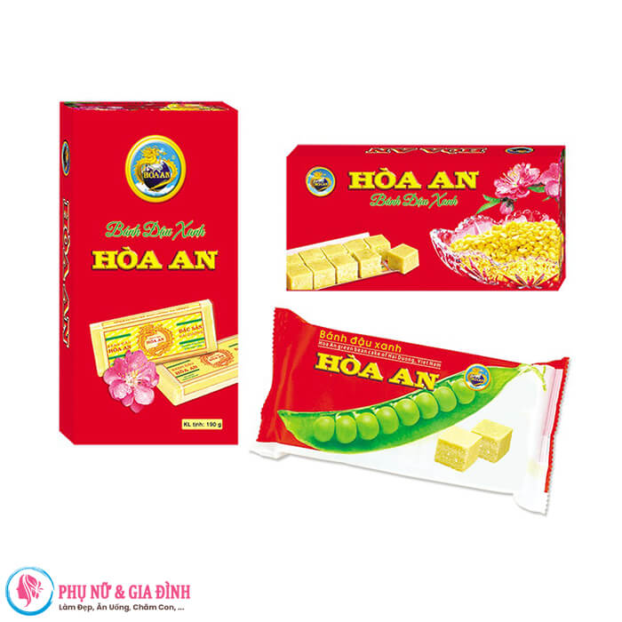 TÌM HIỂU VỀ SẢN PHẨM BÁNH ĐẬU XANH HÒA AN