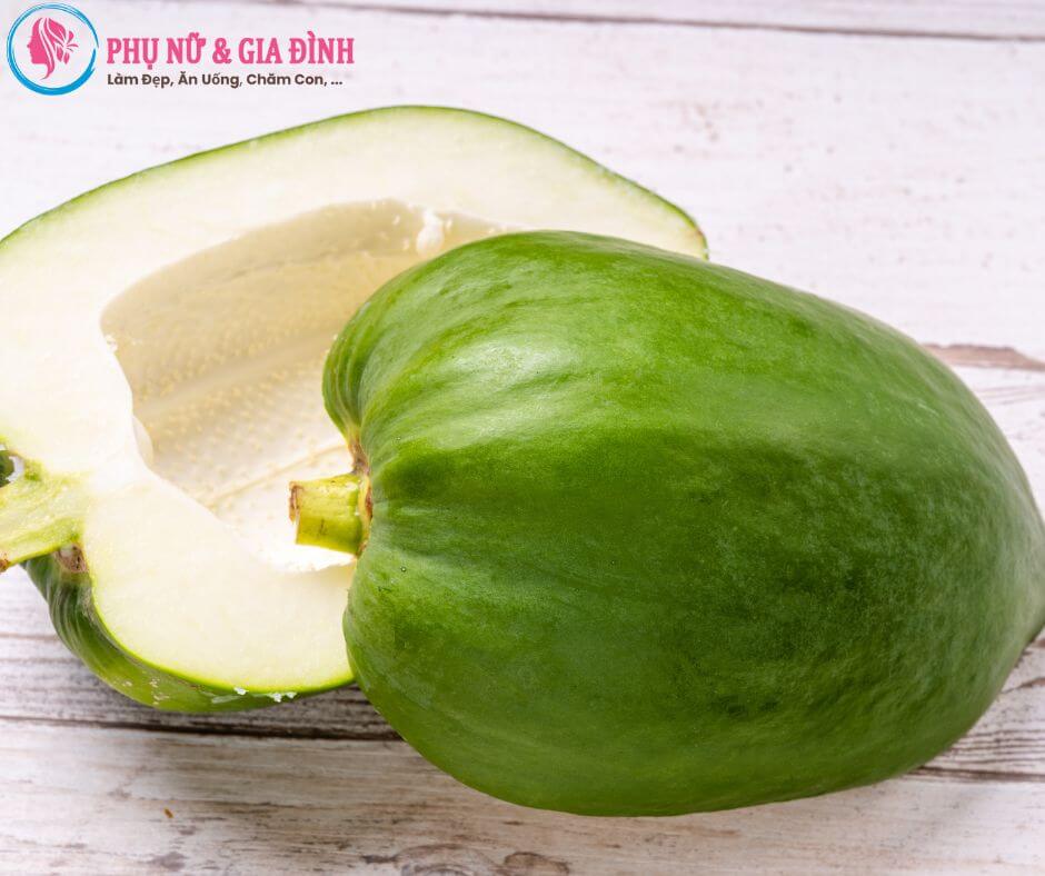 Đu đủ nấu với rau ngót được không